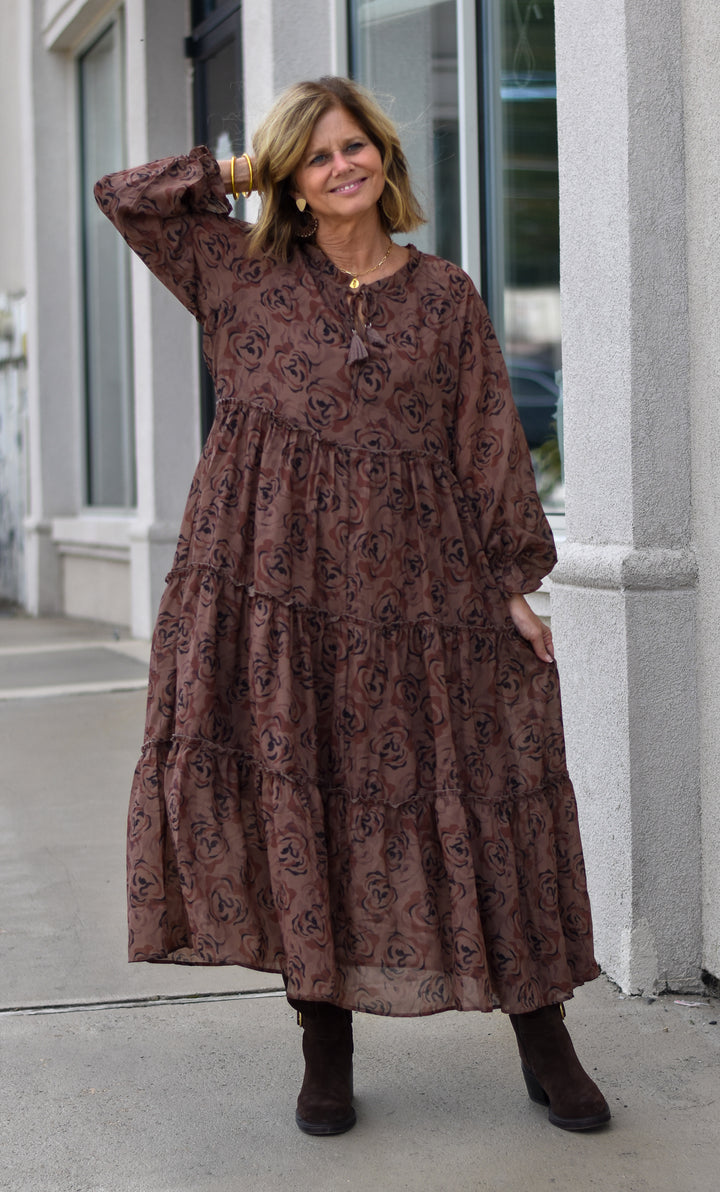 Petal Midi Dress
