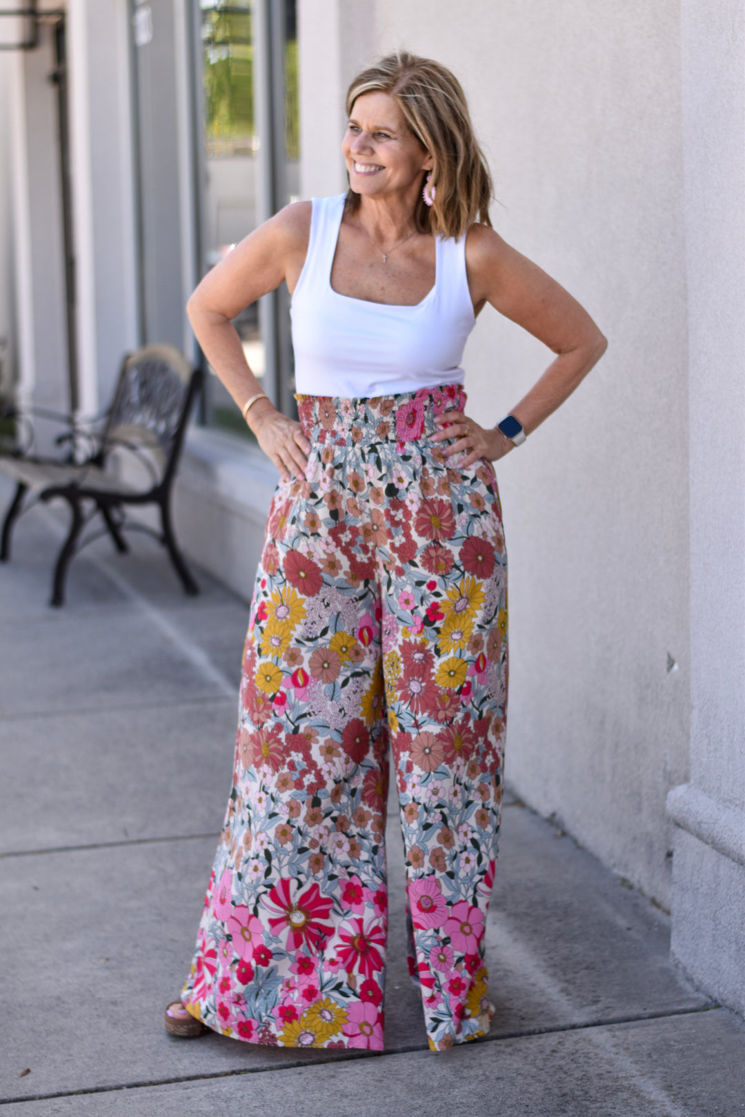 Pretty Gardens Wide Leg Pant