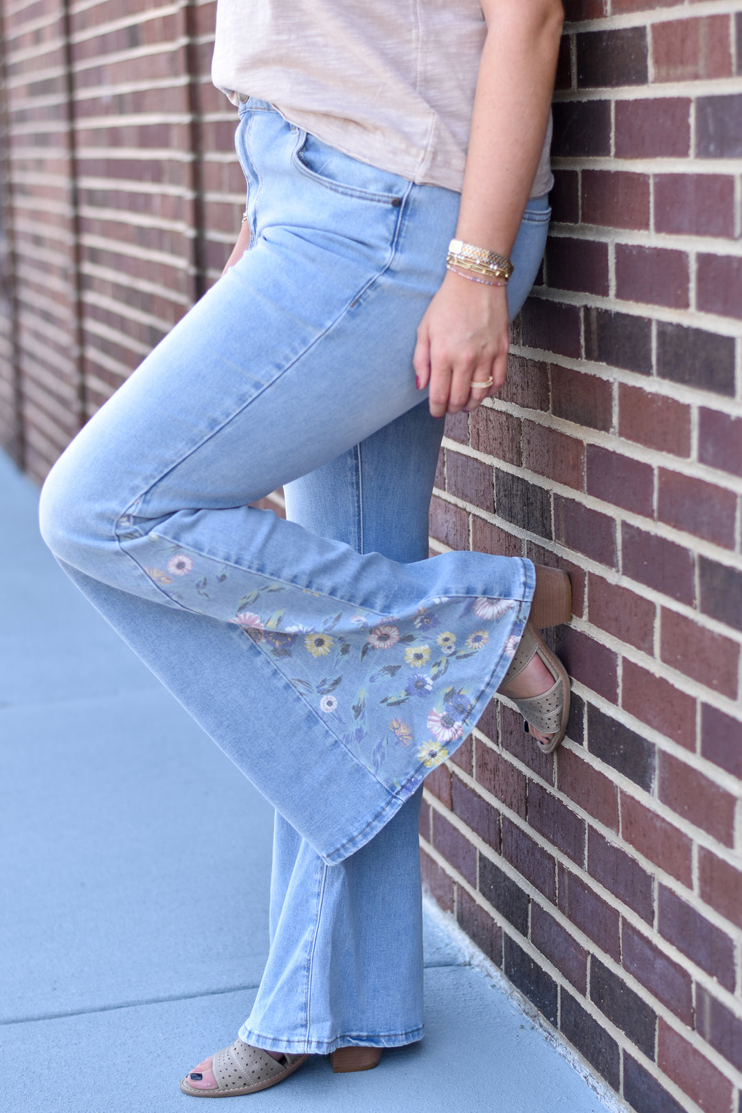 Wildflower Way Flare Jeans