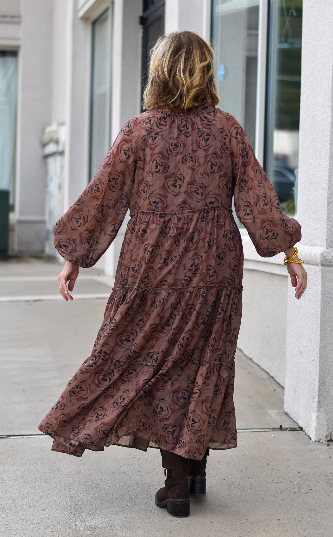 Petal Midi Dress