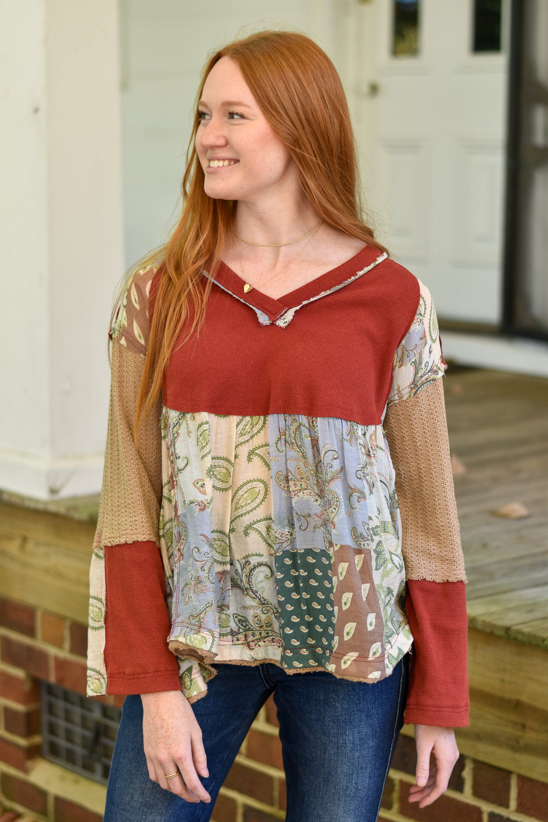 Mixed Harmony Top