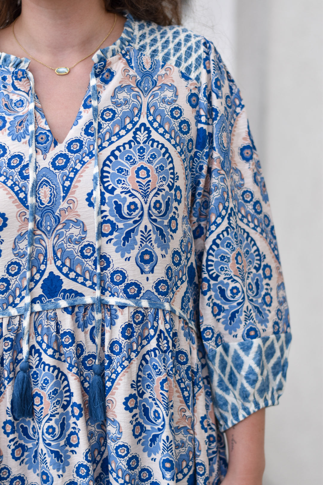 Savannah Bloom Midi Dress