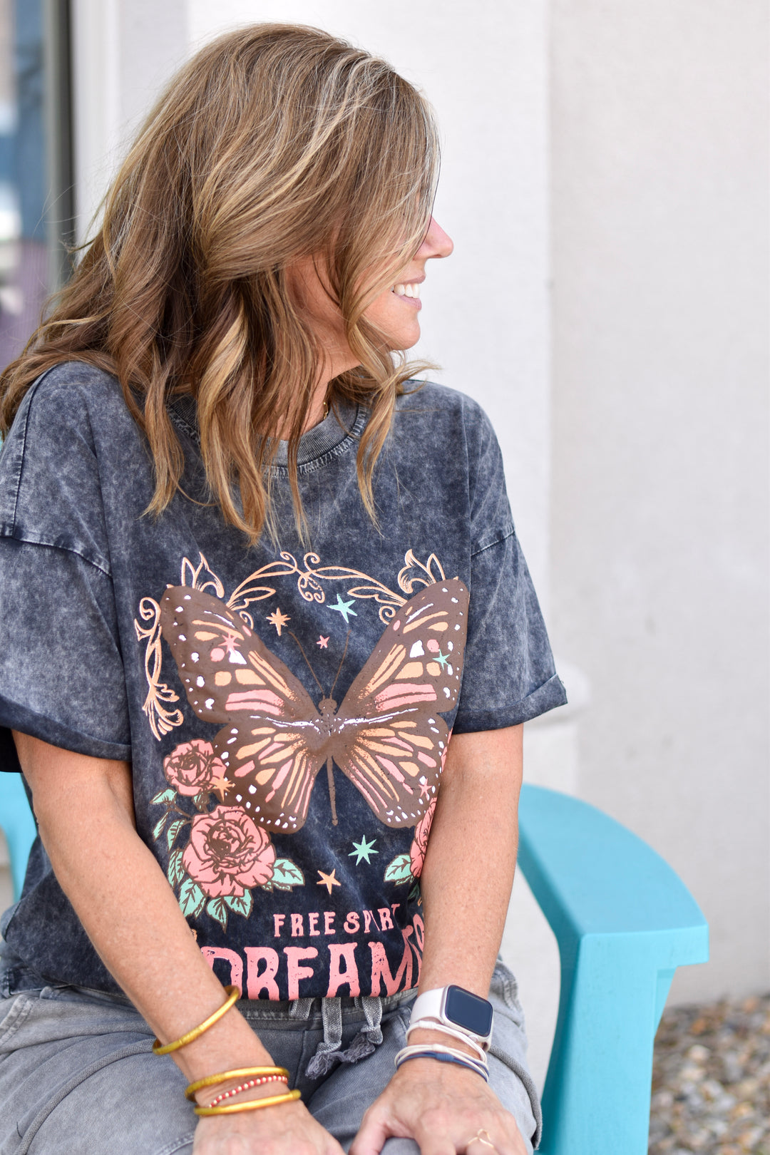 Vintage Butterfly Dreamer Tee
