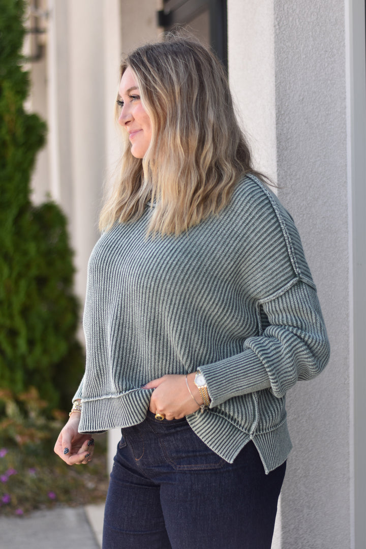 Lived-In Comfort Sweater