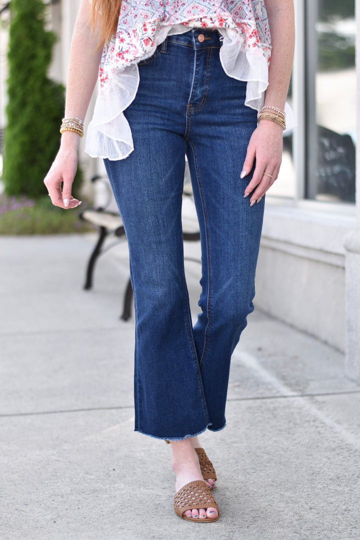 Lovervet Tummy Control Kick Flare Jeans