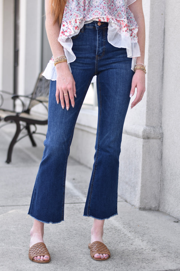 Lovervet Tummy Control Kick Flare Jeans