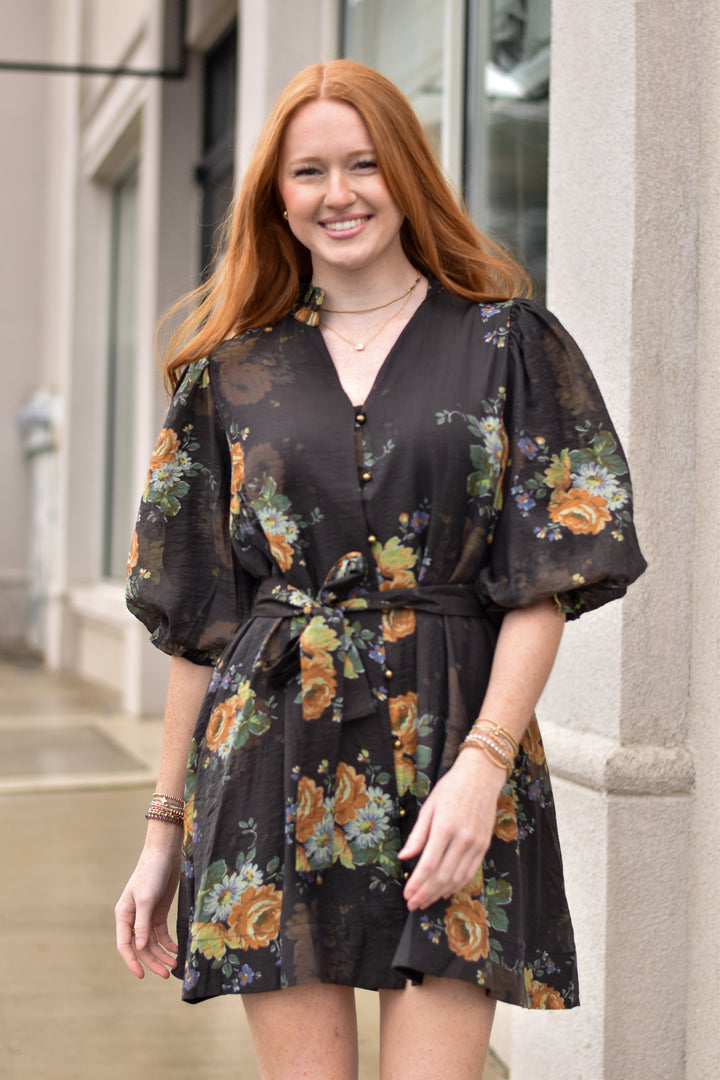 Entro Wildflower Muse Mini Dress