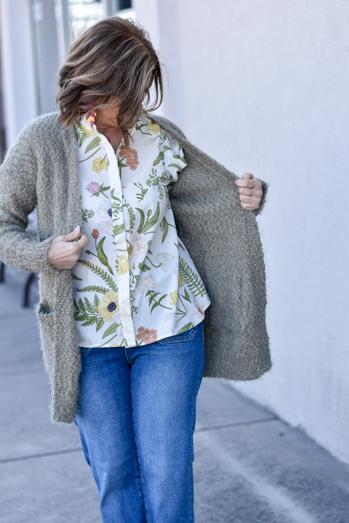 Alicia Cozy Cardigan Sweater