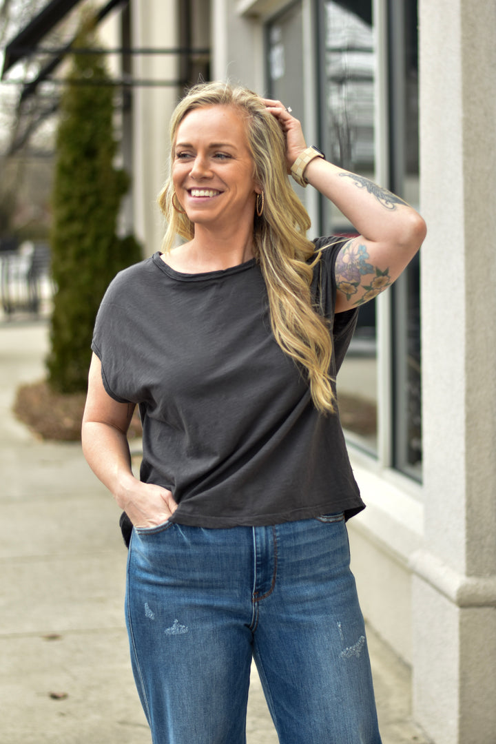 Heritage Cotton Boyfriend Tee