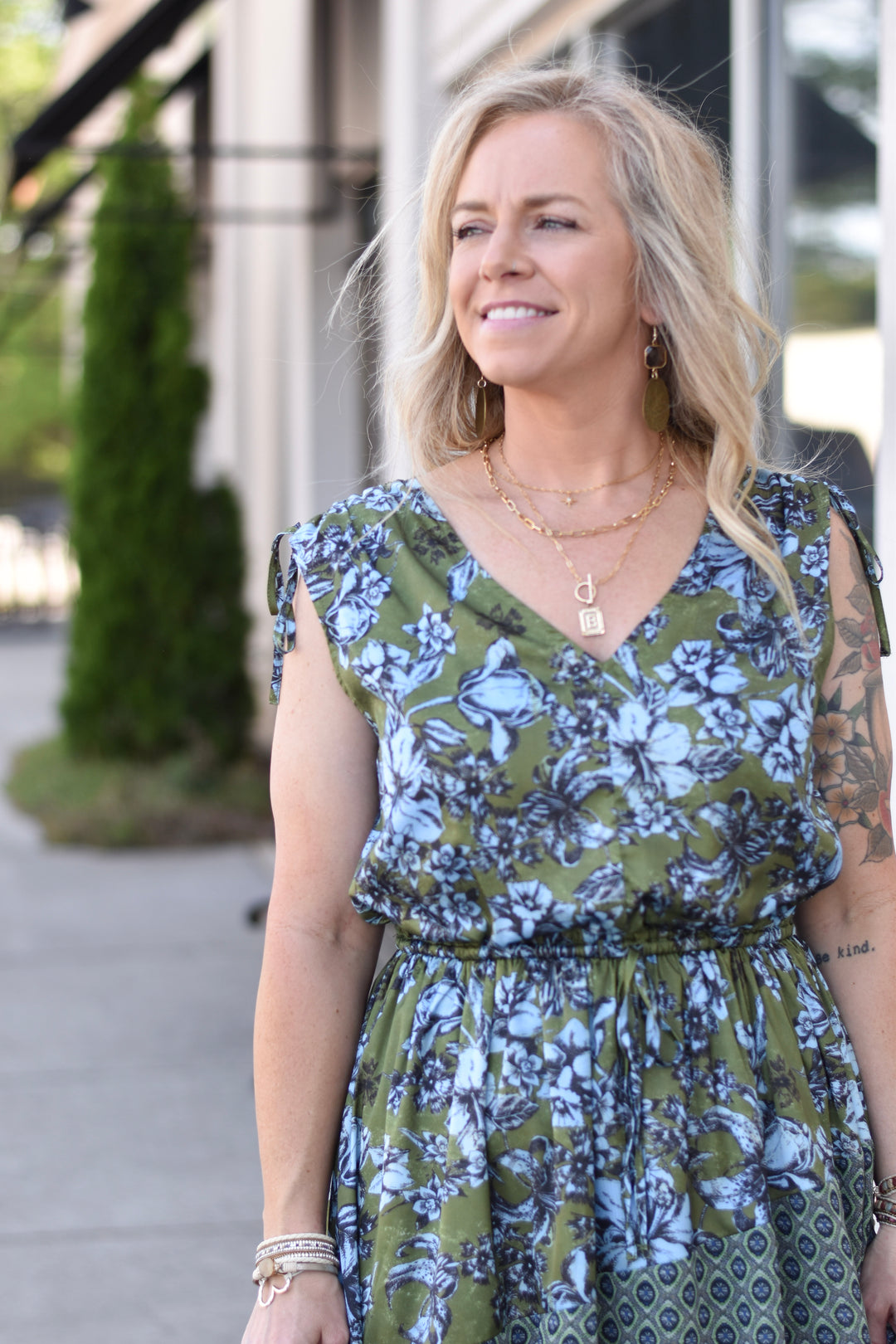 Luxe Cinch Waist Midi Dress
