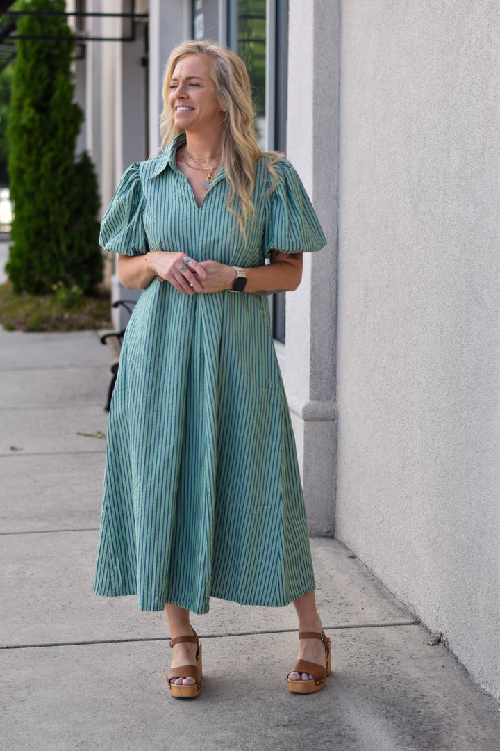 Color Me Happy Stripe Dress