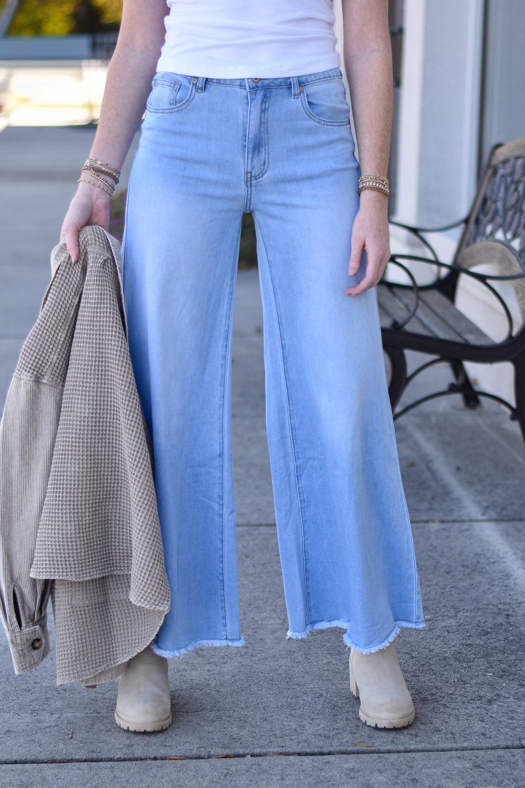 Tempo Paris Lainey Wide Leg Jeans
