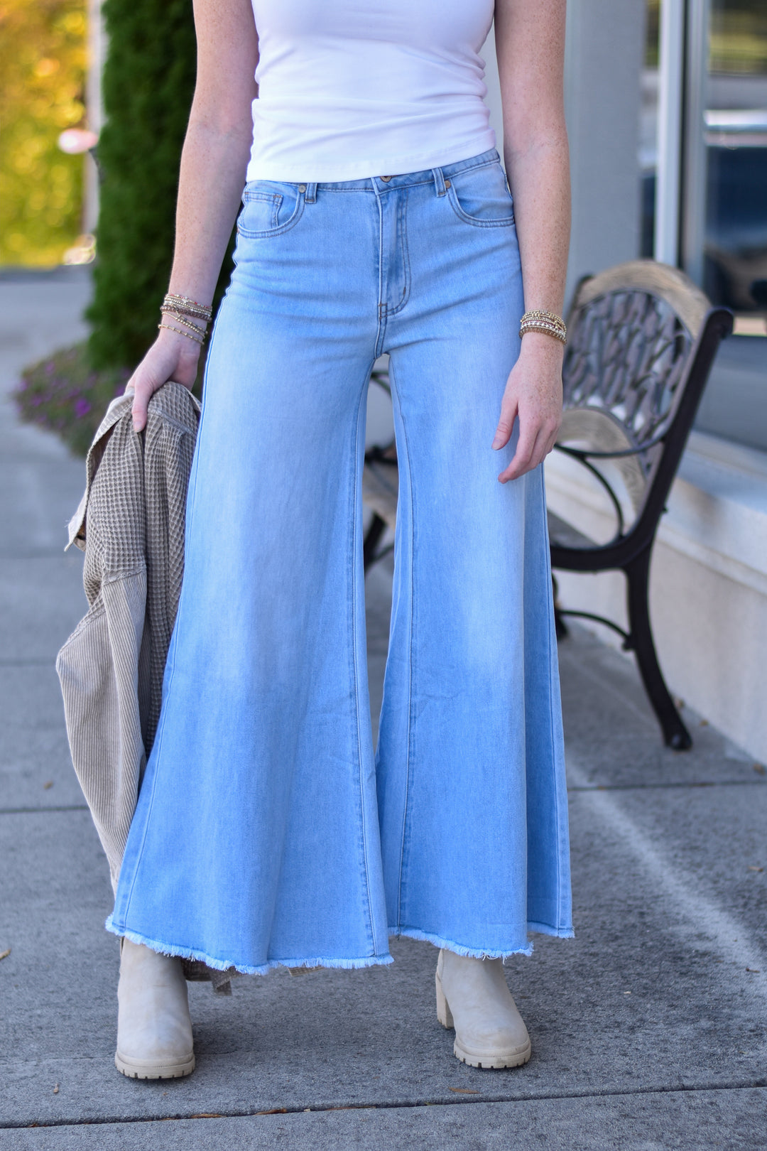 Tempo Paris Lainey Wide Leg Jeans