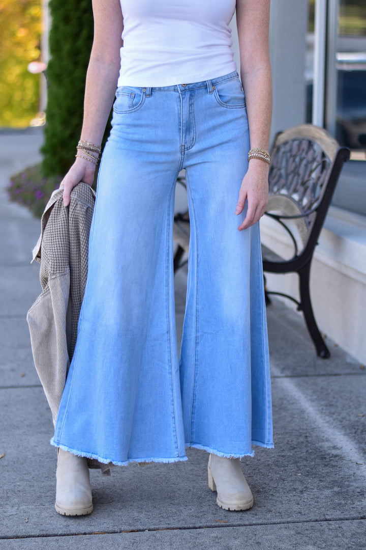 Tempo Paris Lainey Wide Leg Jeans