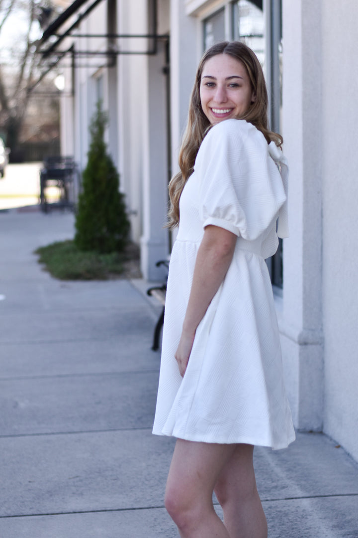 Sunny Day Jacquard Dress