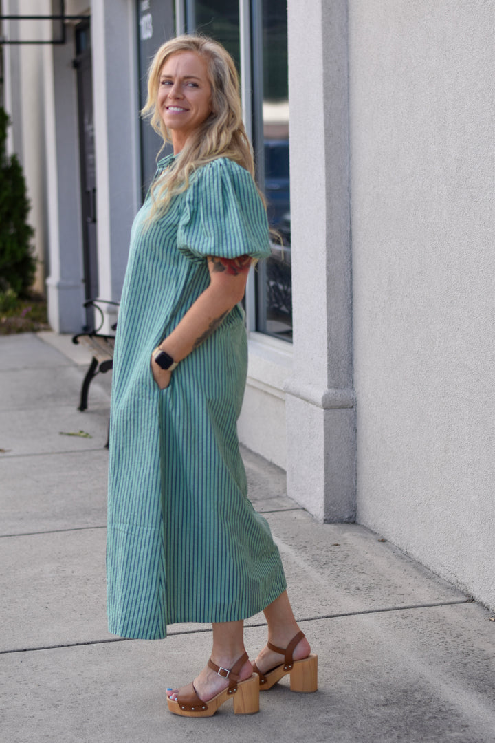 Color Me Happy Stripe Dress