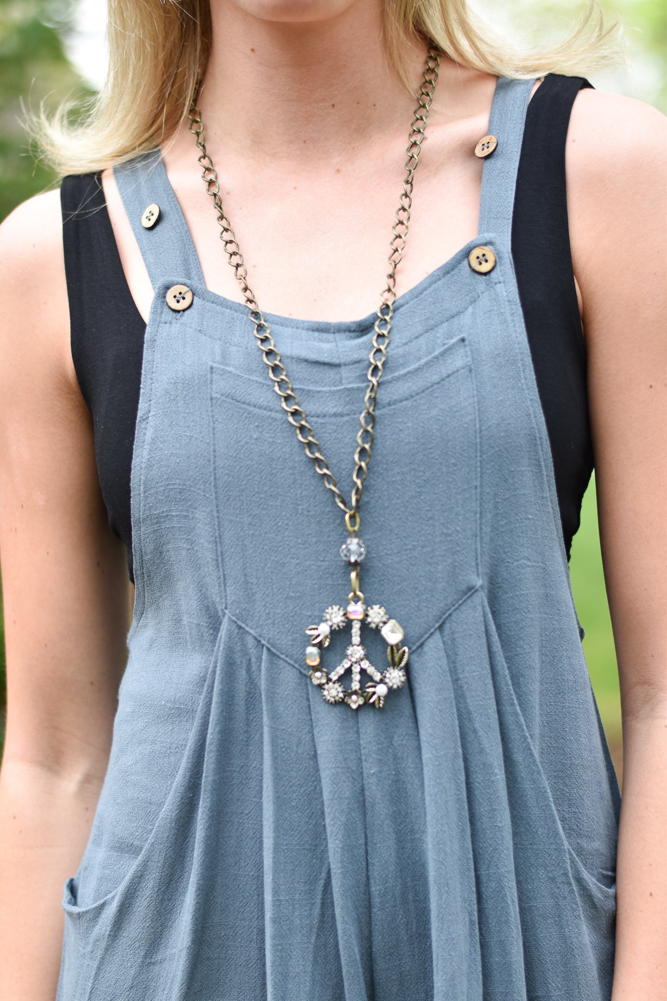 Crystal Peace Necklace