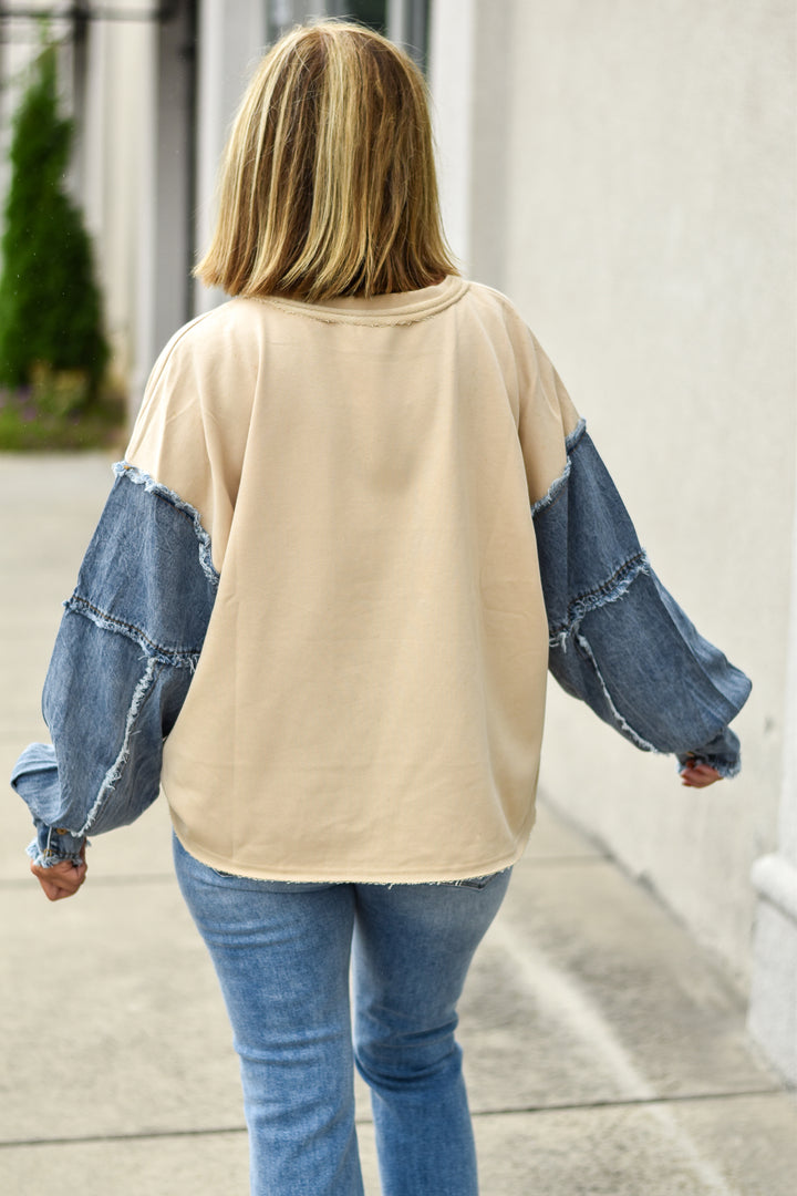 Denim Dream Pullover