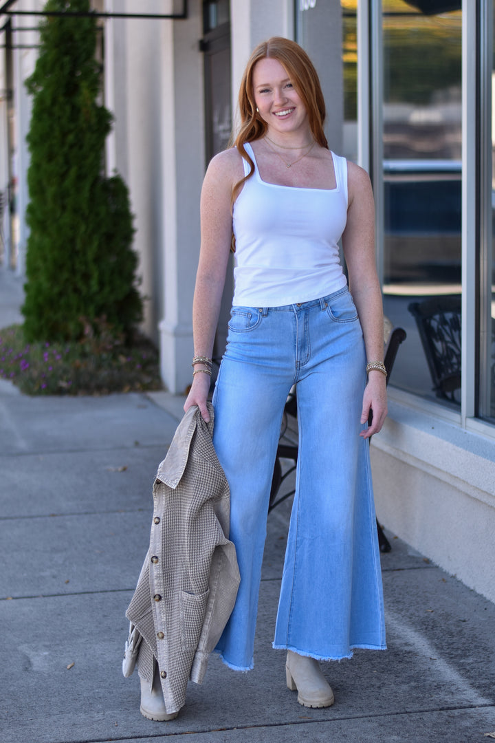 Tempo Paris Lainey Wide Leg Jeans