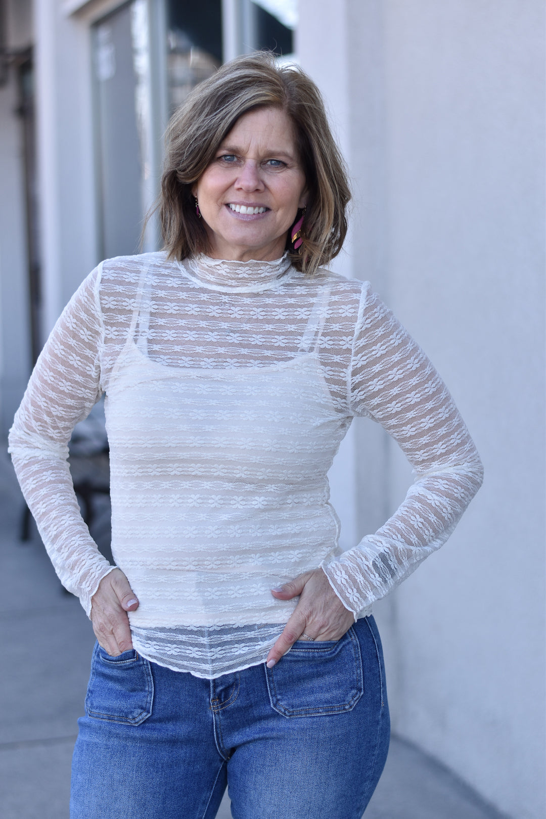 Graceful Lace Top