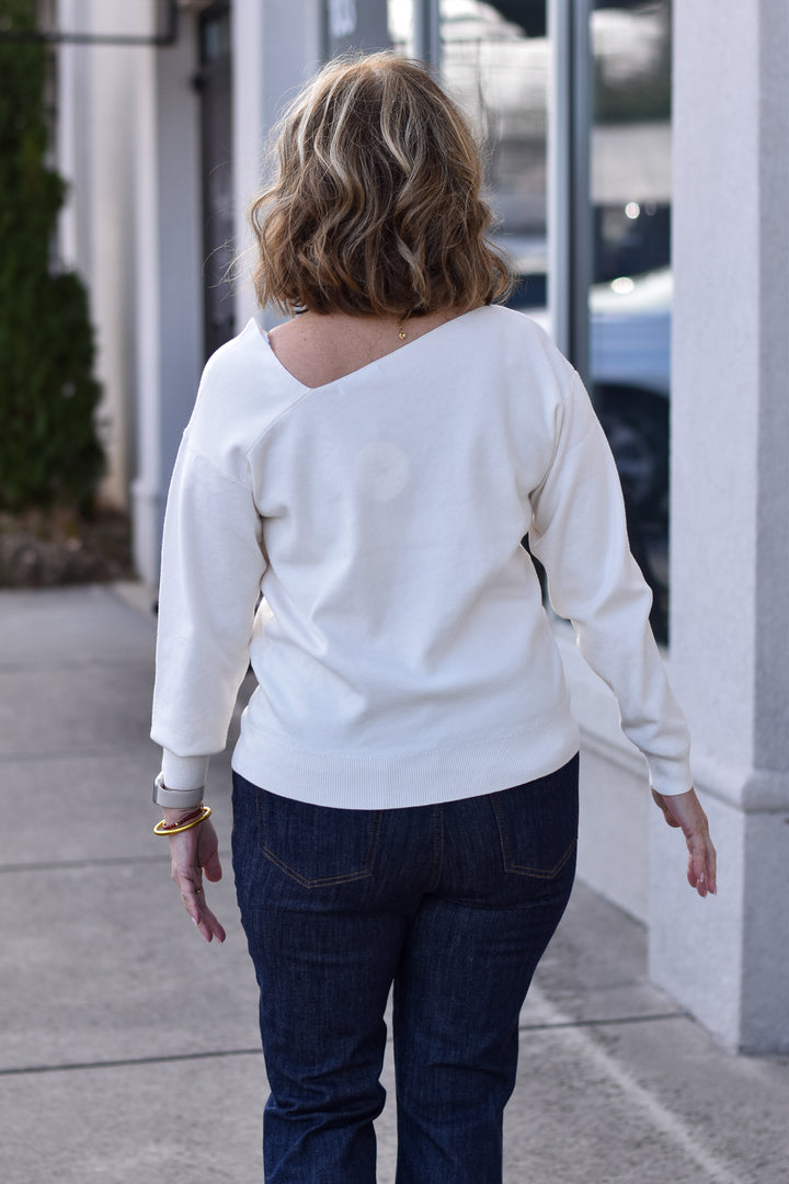 Allure Asymmetrical Sweater