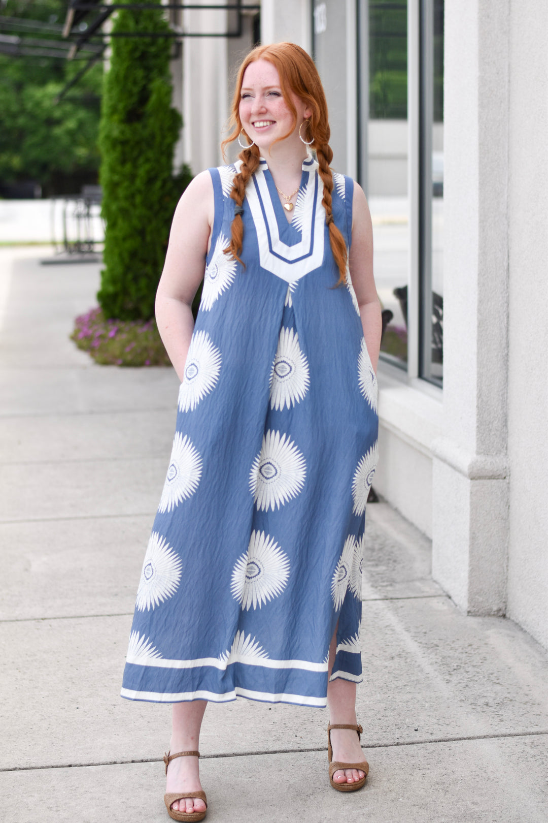 Umgee Geo Charm Midi Dress – Blue Hydrangea Boutique Umgee Geo Charm Midi Dress – Blue Hydrangea Boutique