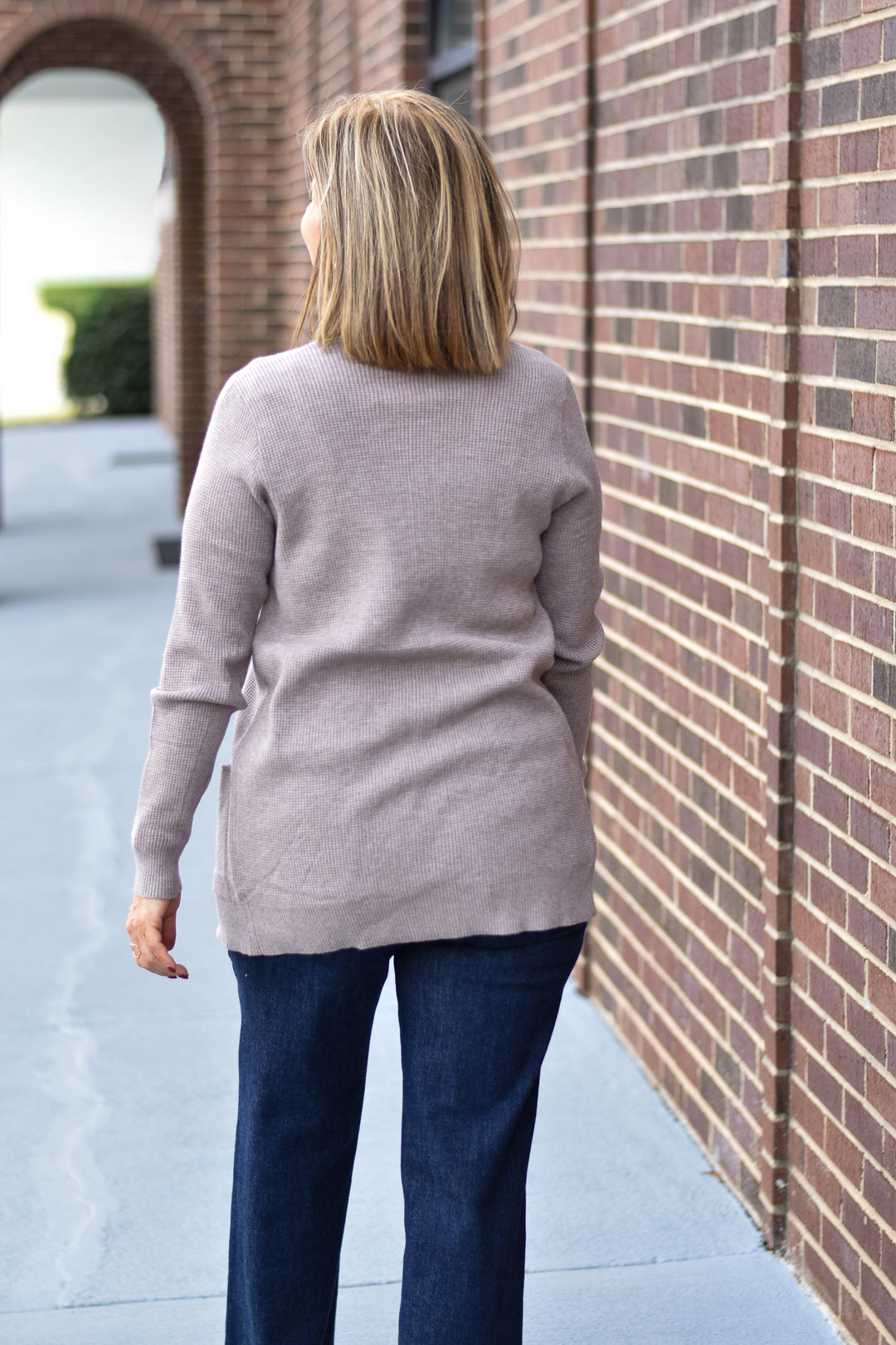 Willow Waffle Cardigan