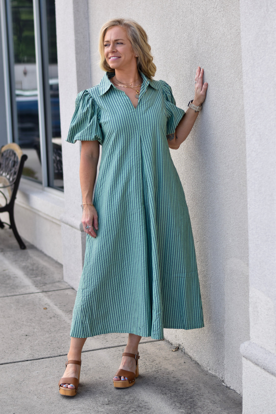 Color Me Happy Stripe Dress