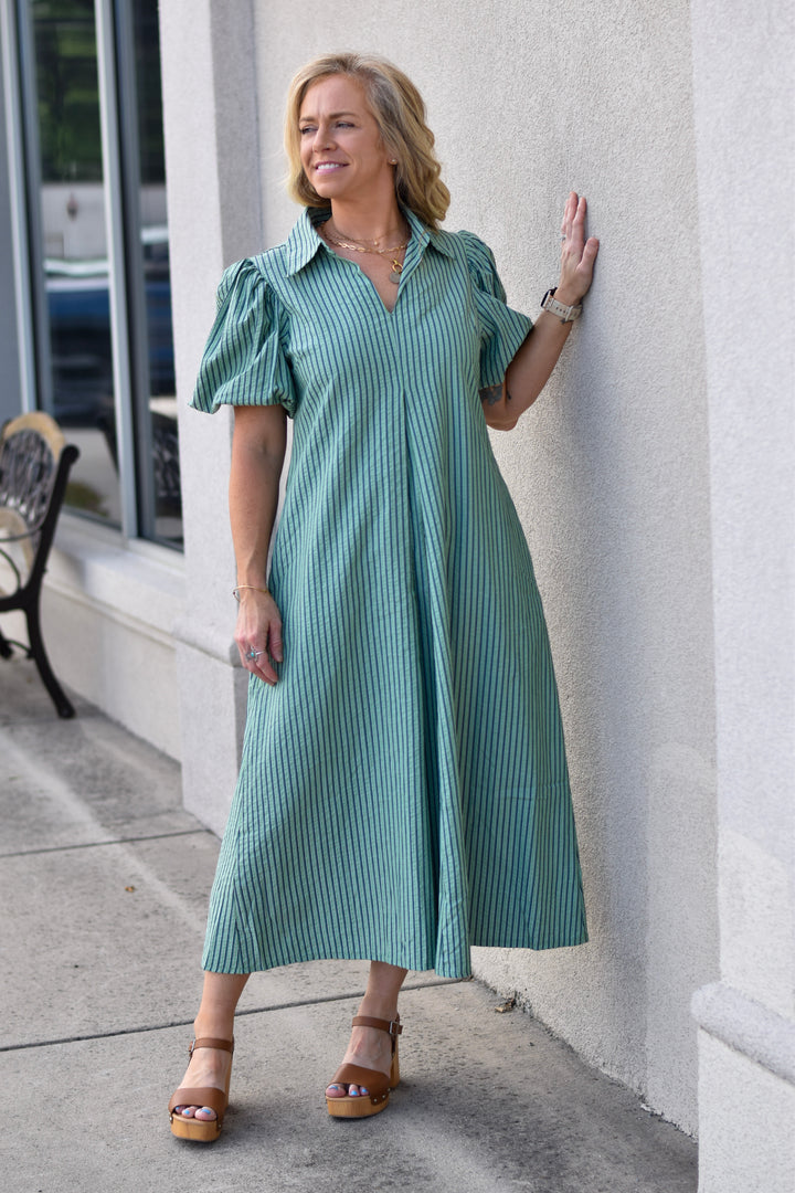 Color Me Happy Stripe Dress