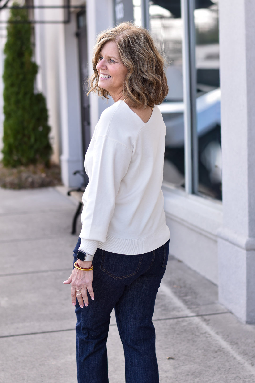 Allure Asymmetrical Sweater