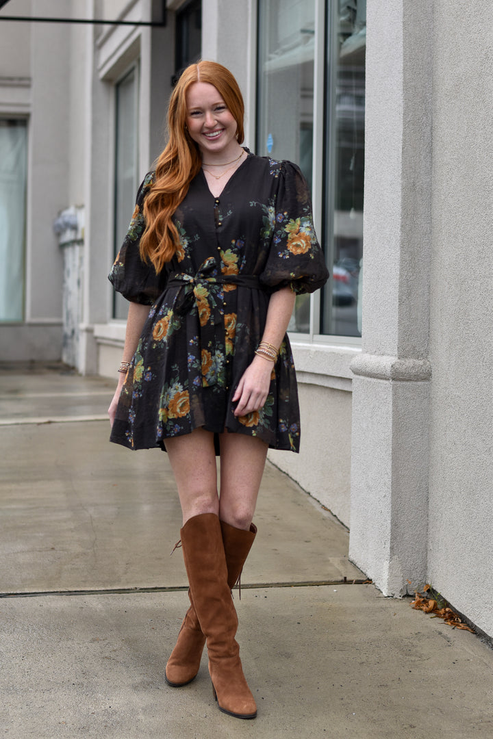 Entro Wildflower Muse Mini Dress