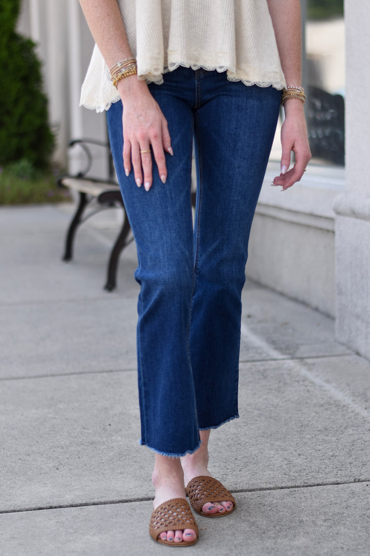 Lovervet Tummy Control Kick Flare Jeans