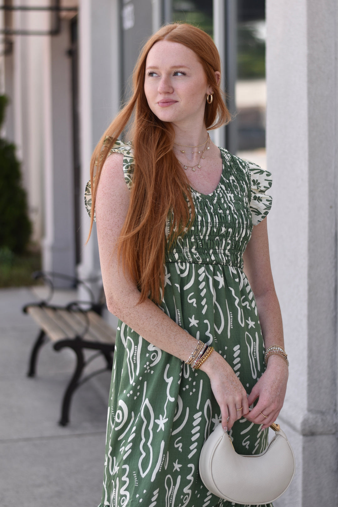 Oasis Midi Dress
