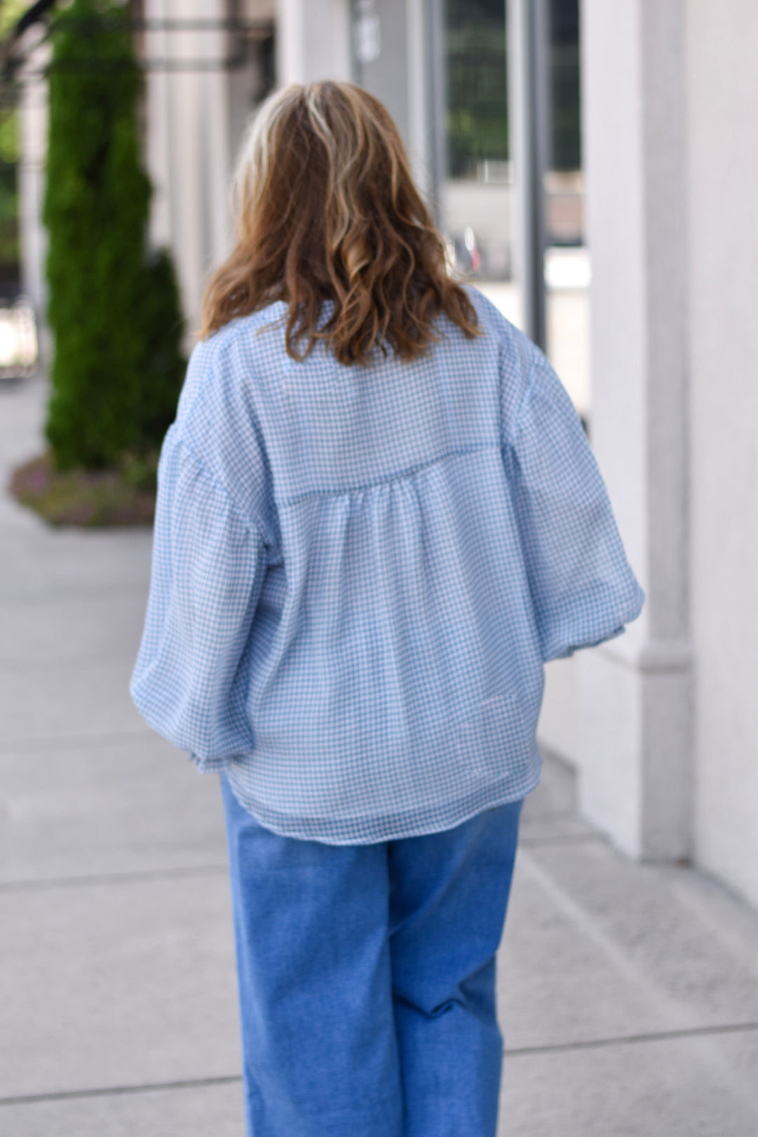 Fate Sweet Gingham Blouse