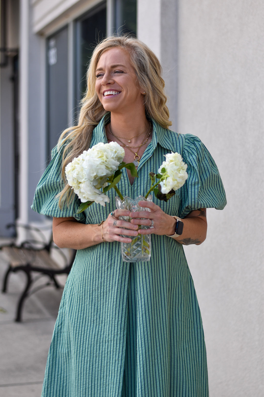Color Me Happy Stripe Dress