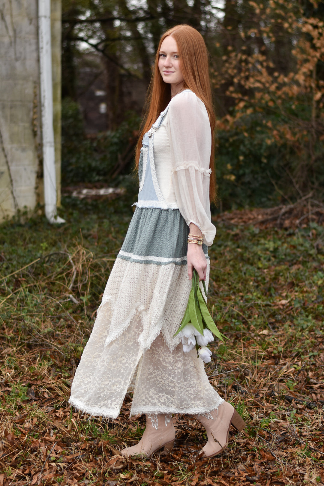 Pol Tiered Romantic Overall Dress Blue Hydrangea Boutique Pol Tiered Romantic Overall Dress Blue Hydrangea Boutique
