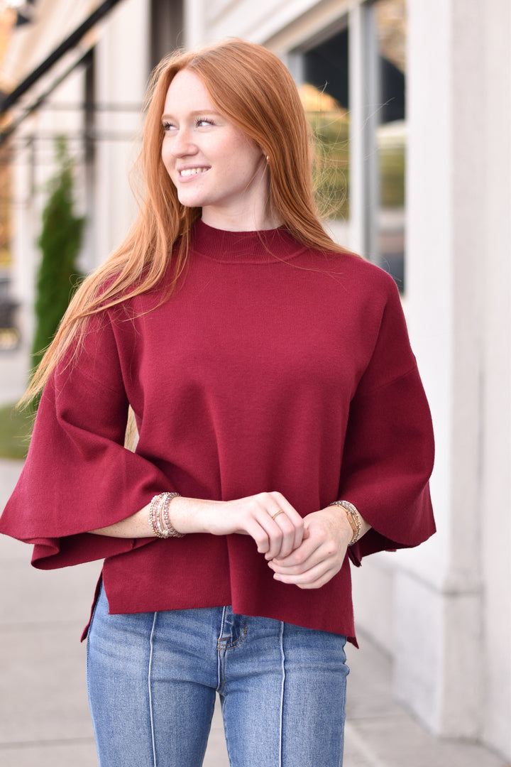 Lainey Bell Sleeve Sweater