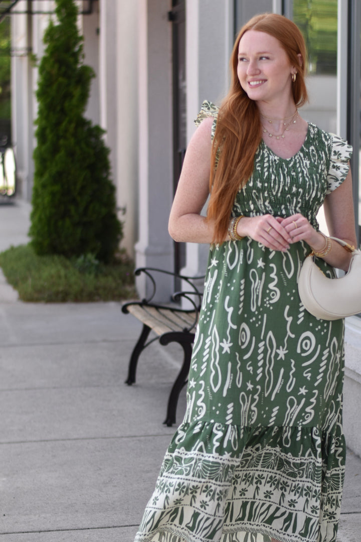 Oasis Midi Dress