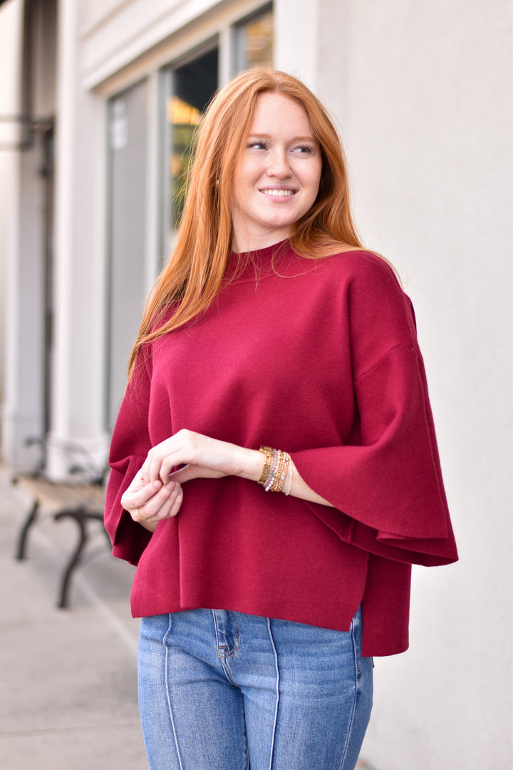 Lainey Bell Sleeve Sweater