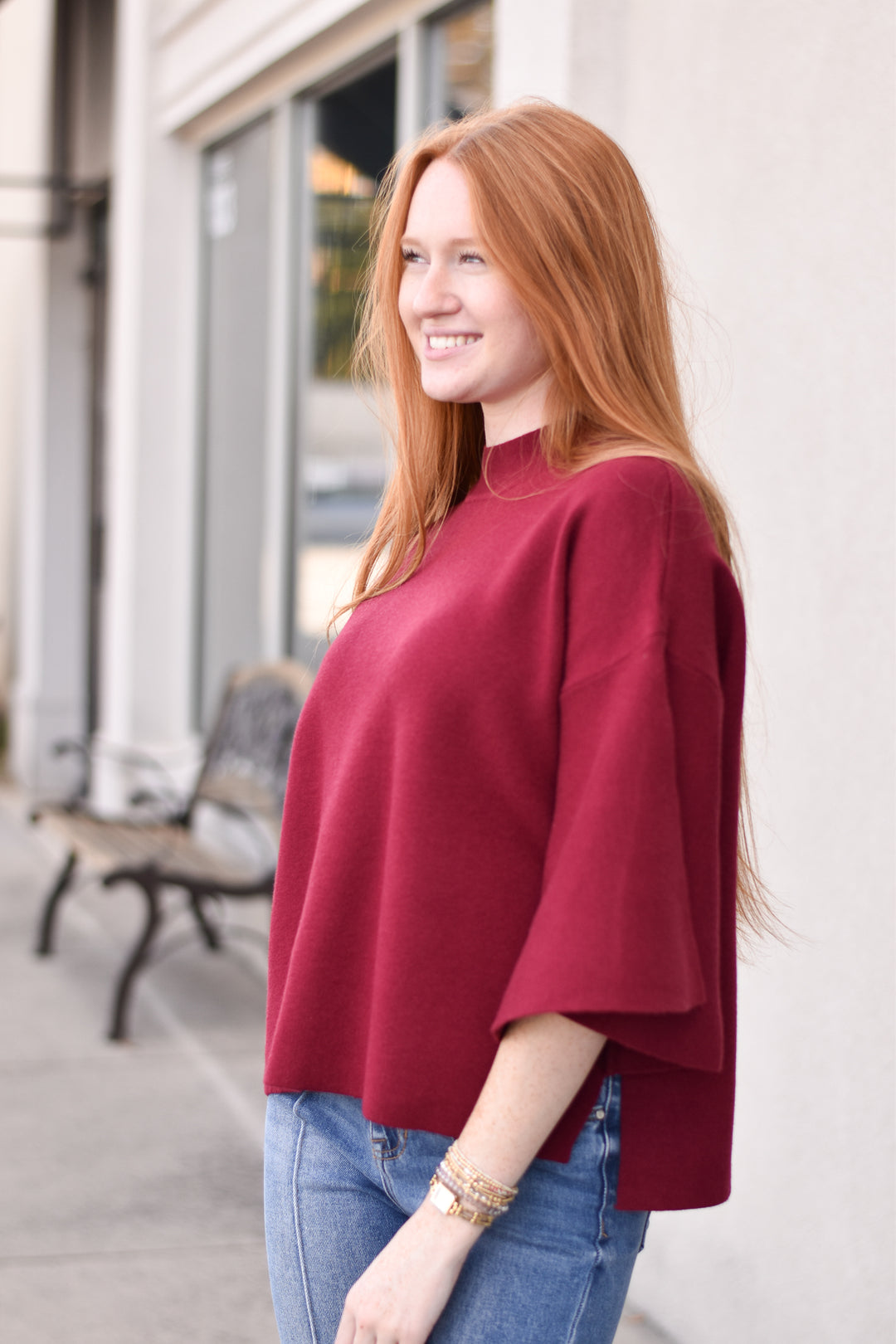 Lainey Bell Sleeve Sweater