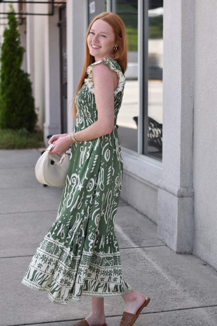 Oasis Midi Dress