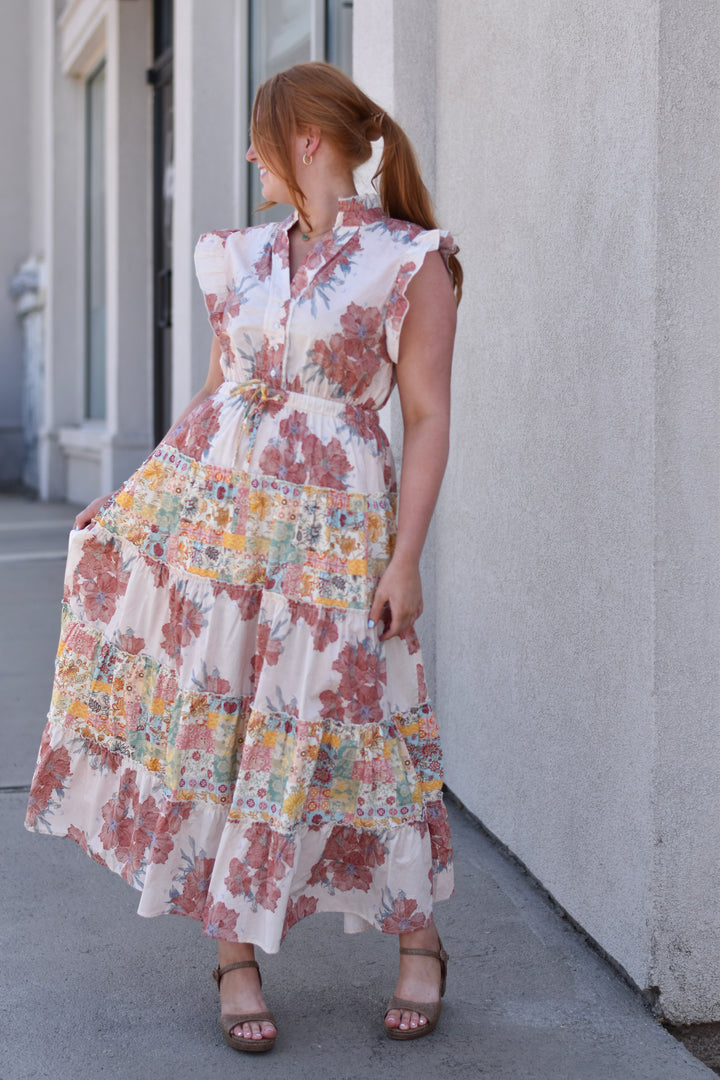 Pol Garden Dream Maxi Dress