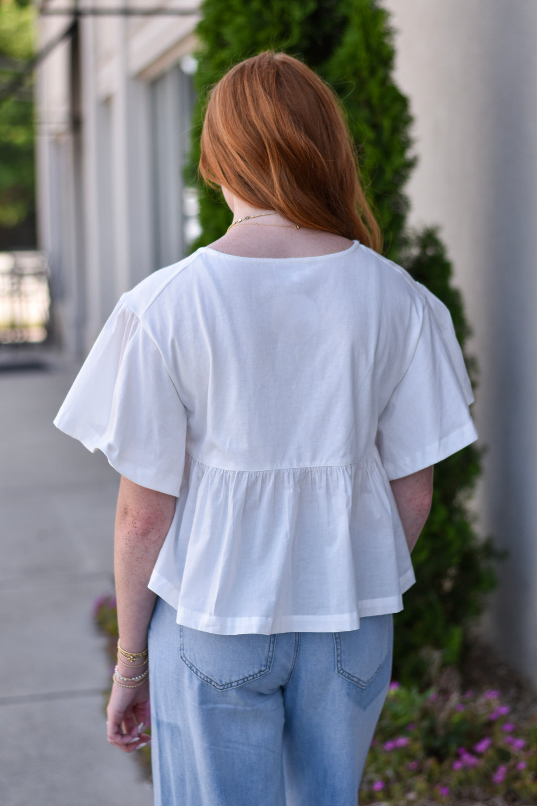 Willow Breeze Babydoll Top