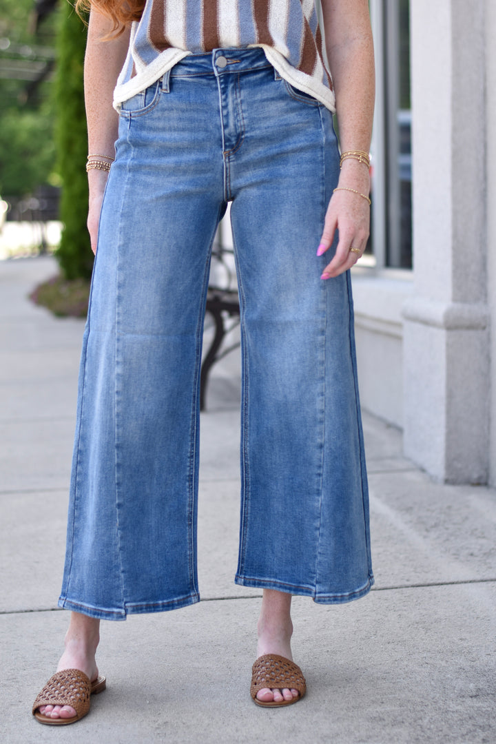 Risen On the Go Crop Jeans