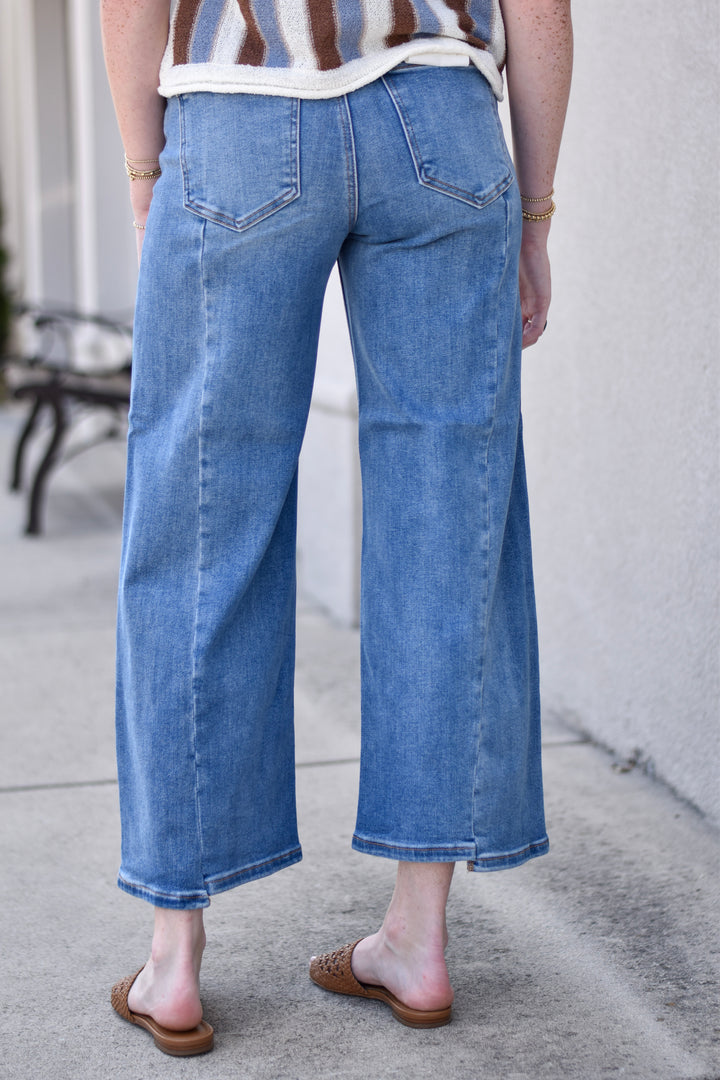 Risen On the Go Crop Jeans