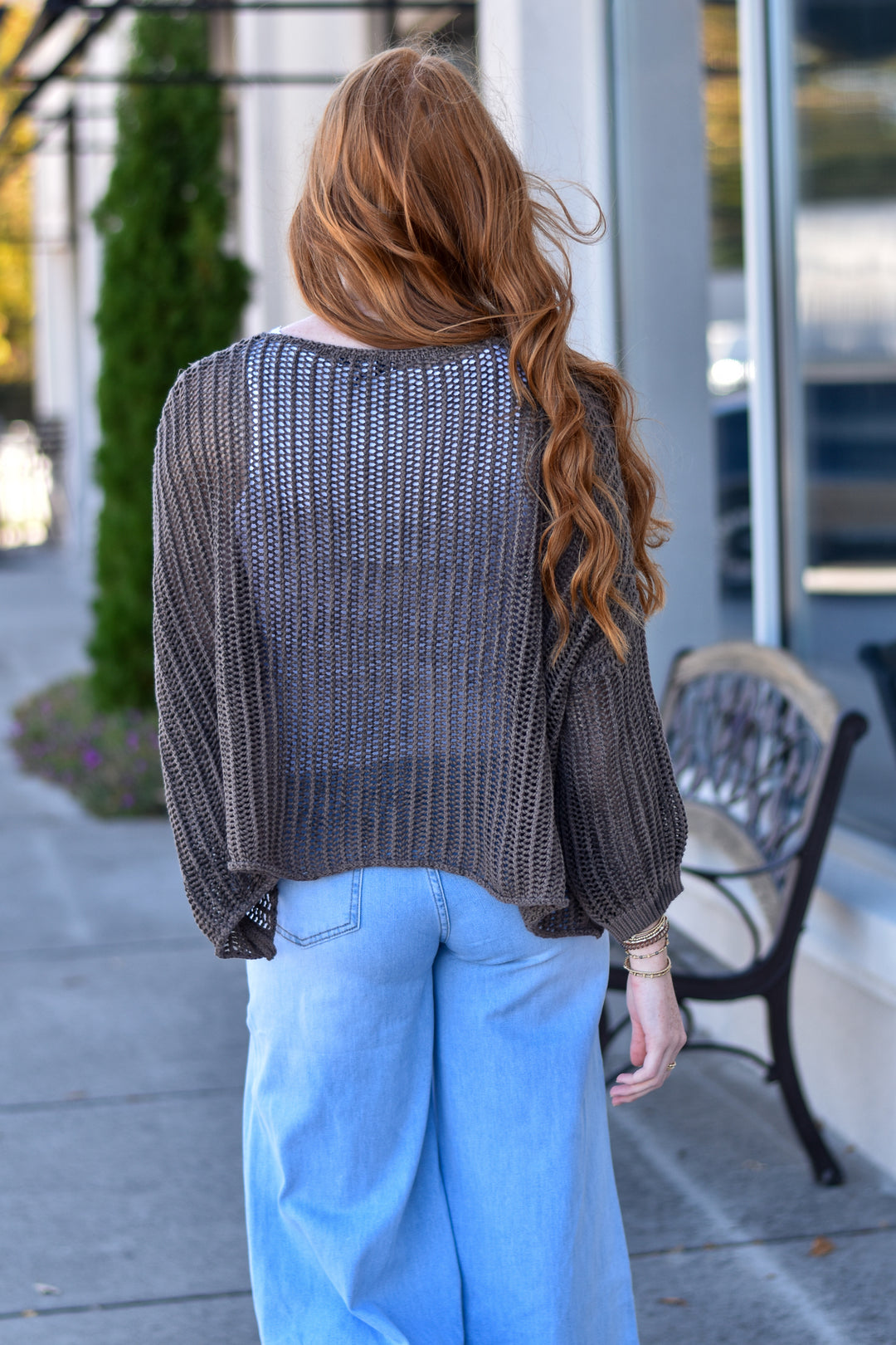 Tempo Paris Crochet Sweater
