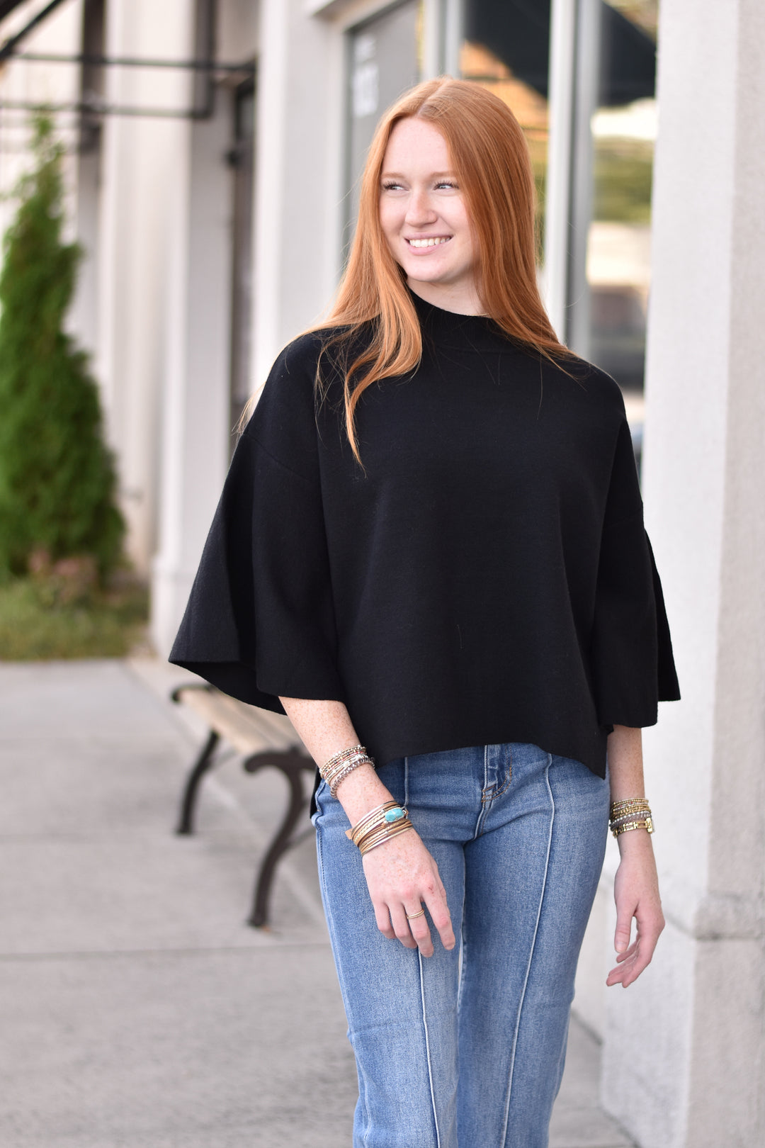 Lainey Bell Sleeve Sweater