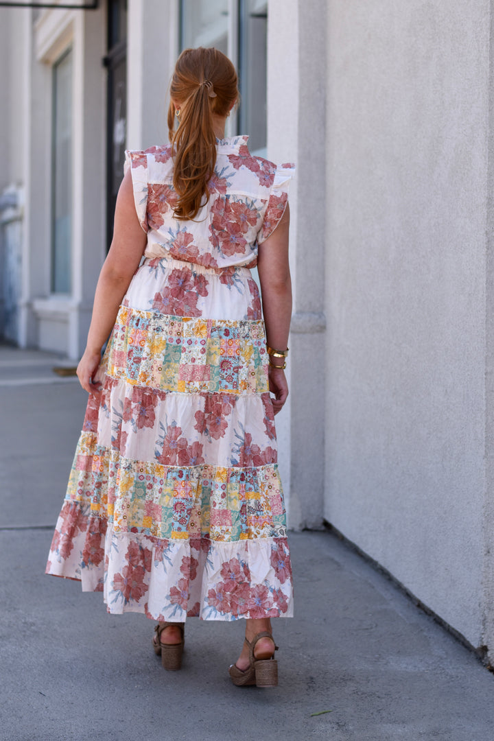 Pol Garden Dream Maxi Dress