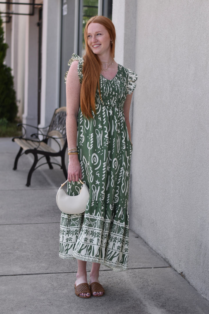 Oasis Midi Dress