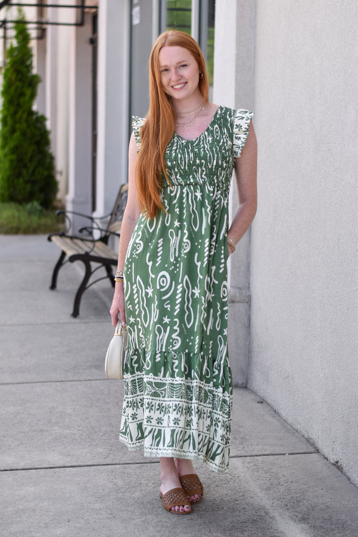 Oasis Midi Dress